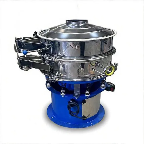 Tela vibratória rotativa 3D.